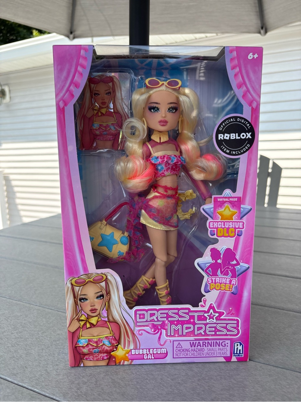Dress to Impress Bubblegum Gal Fashion Doll – NEW in Box